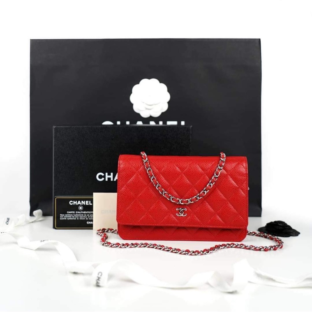 *SOLD*Chanel caviar WOC